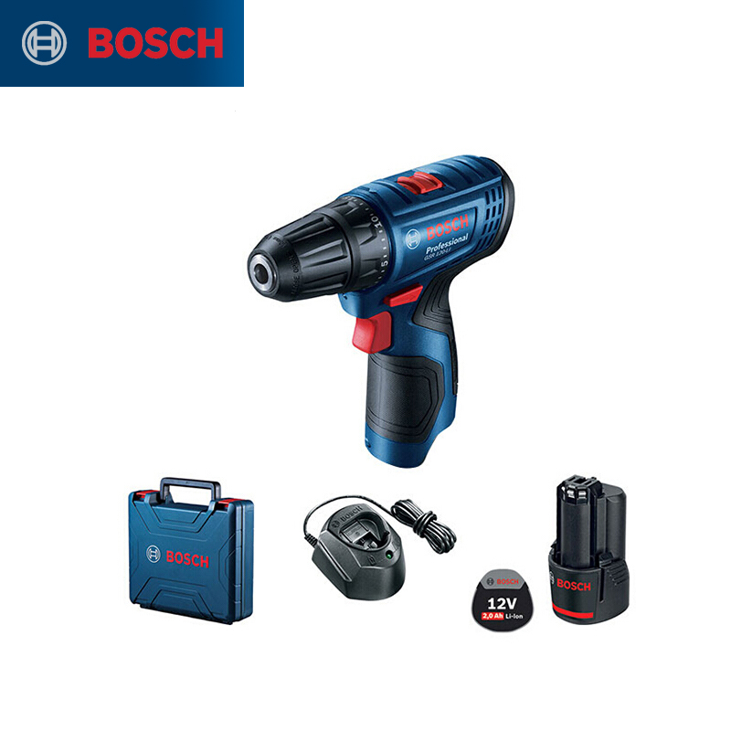 博世（BOSCH）GSR 120-Li 充电式电动工具电动螺丝刀 锂电手电钻（12V单电版）2A升级版